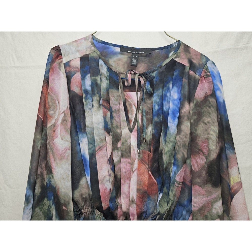 NWT WHBM long Leeve Blouse Size S Poetcore Romantic Forest Fairy Bella Swan - Picture 3 of 5